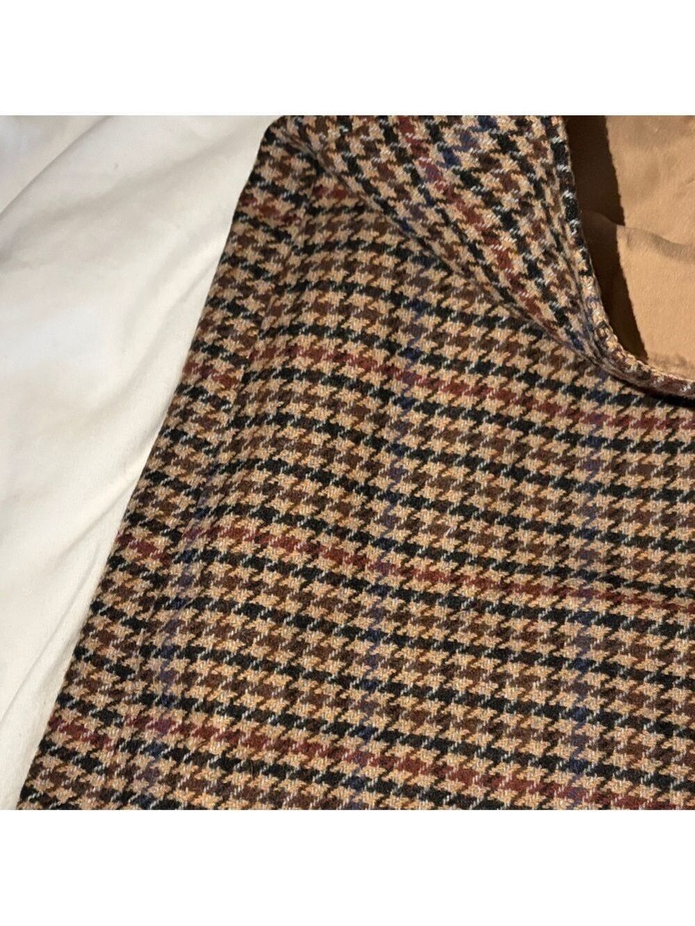 J. Crew Factory Houndstooth Pencil Skirt in Brown and Black - Picture 3 of 3